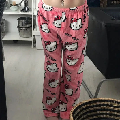 Hello-Kitty Pajama Pants