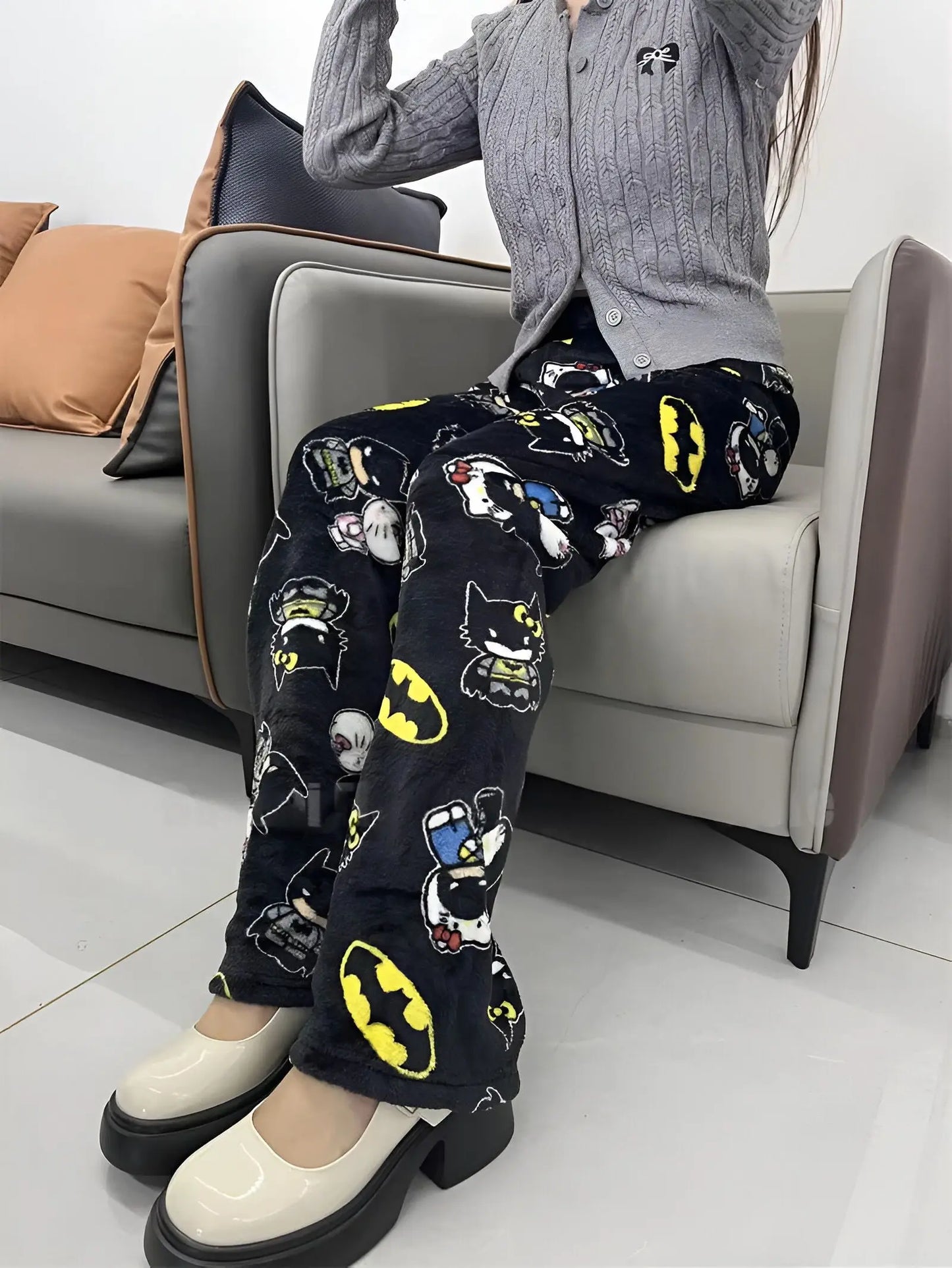 Hellokitty Batman Pajama Pants