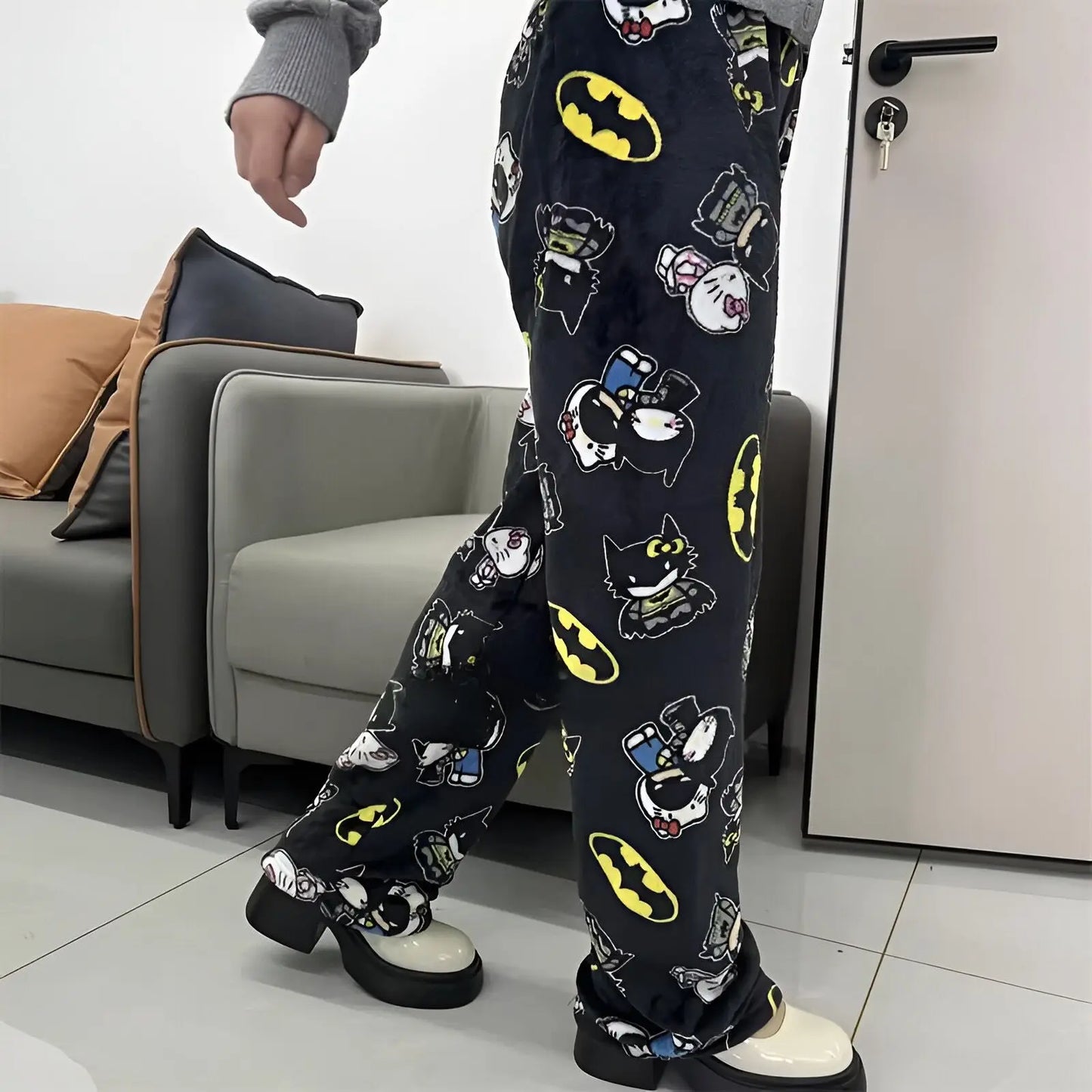 Hellokitty Batman Pajama Pants